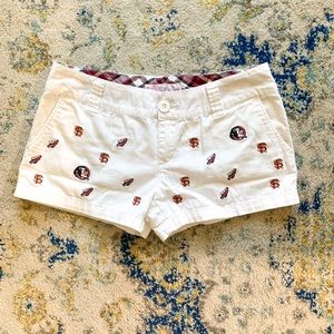 ✨ FSU Logo Embroidered Gameday Shorts